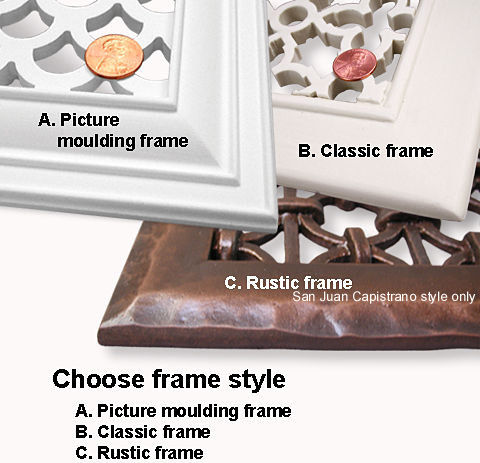 frame styles